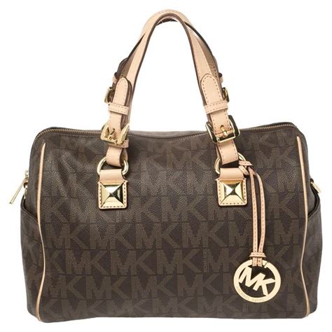 michael kors tasche silber|michael kors discontinued satchels.